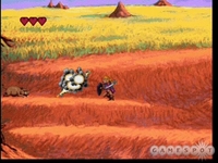 Zelda - The Wand of Gamelon, capture d'écran